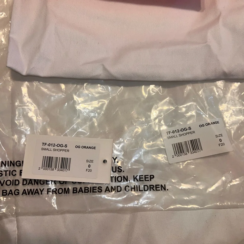 Telfar OG Orange mini shopper. Sold out online. - Picture 5 of 5